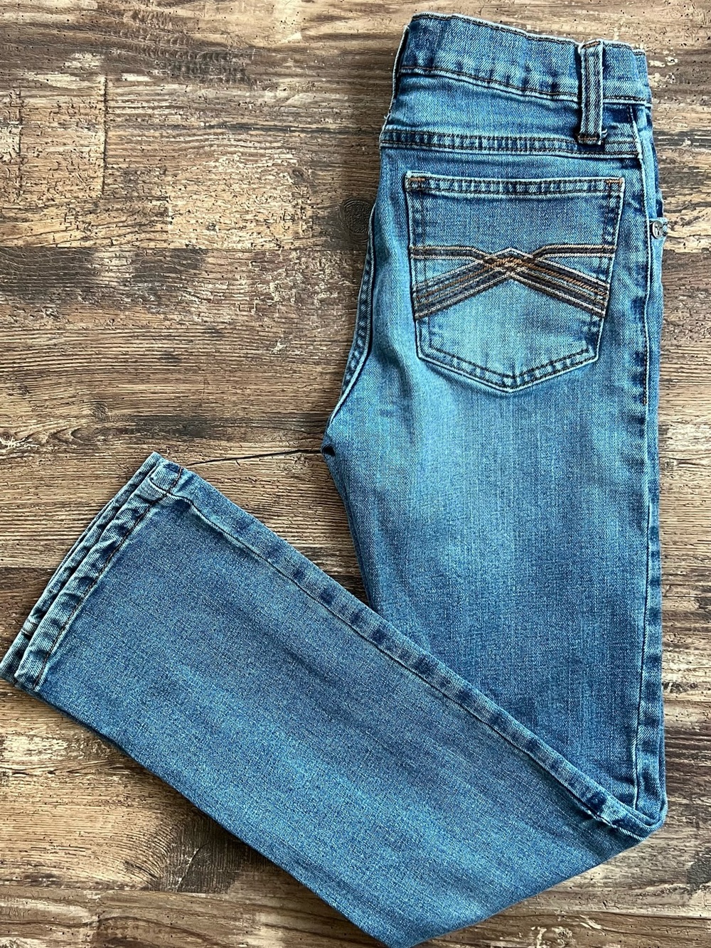 Wrangler 20X Boys Light Blue Denim Jeans